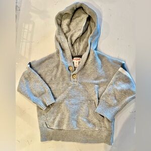 Cat & Jack Boys Knit Hoodie - Size 18mo